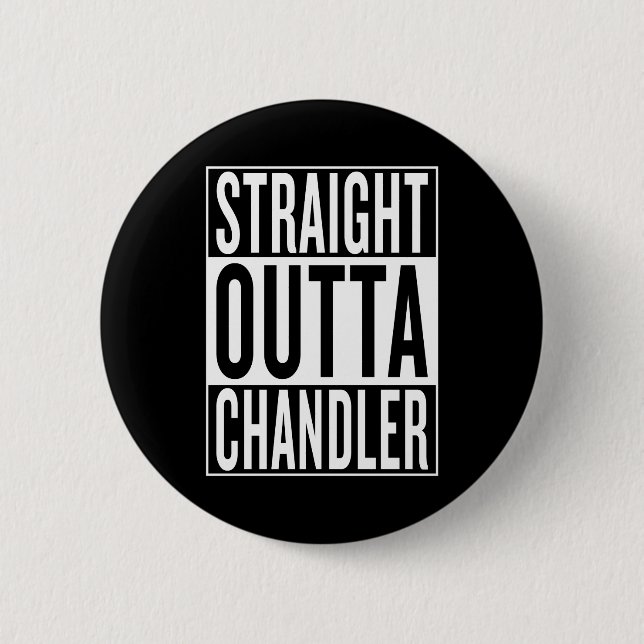 gerader outta Krämer Button (Vorderseite)