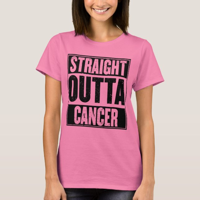 Gerader Outta Krebs T-Shirt (Vorderseite)