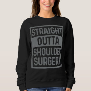 Gerader Outta Schultersatz-Operation Sweatshirt