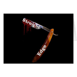 Gerader Rand-gerades Rasiermesser