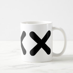 gerader Rand - Punk Tasse