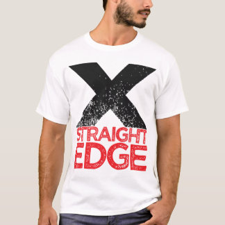 Gerader Rand-T - Shirt