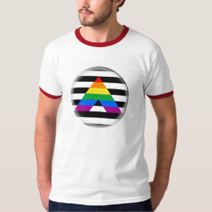 Gerader Verbündet-Stolz T-Shirt