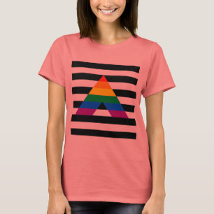 Gerader Verbündet-Stolz T-Shirt