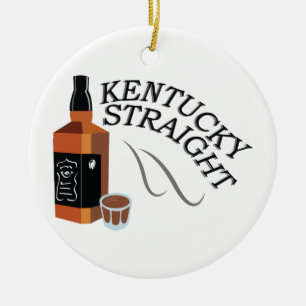 Gerades Kentucky Keramik Ornament