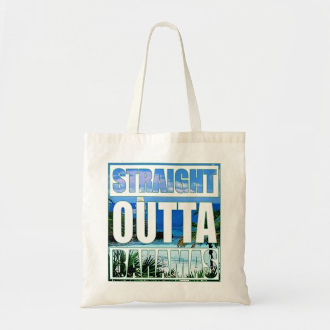 Gerades Outta Bahamas Tragetasche (Vorne)