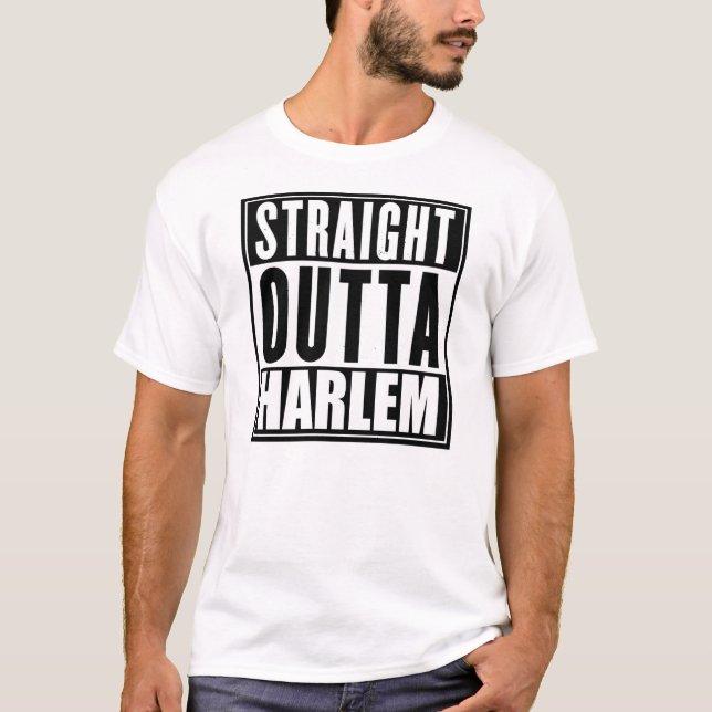 GERADES OUTTA HARLEM T-Shirt (Vorderseite)