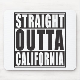 Gerades Outta Kalifornien Mousepad