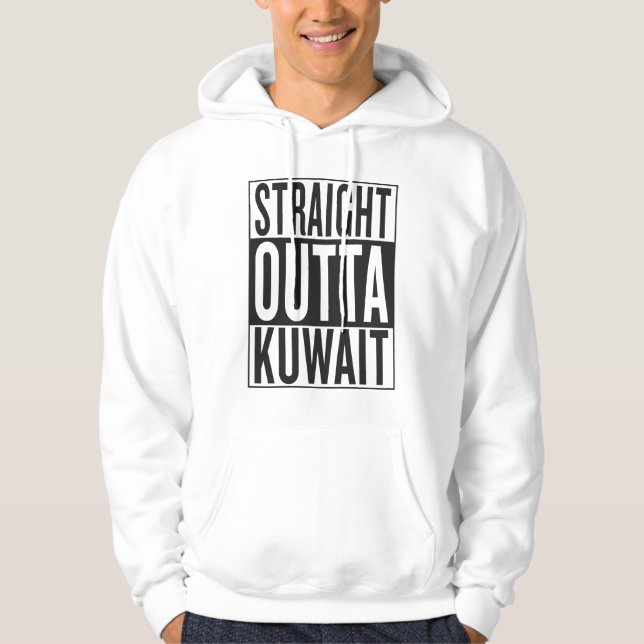 gerades outta Kuwait Hoodie (Vorderseite)