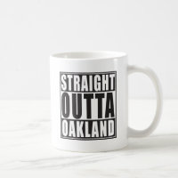 Gerades Outta Oakland Schwarzes
