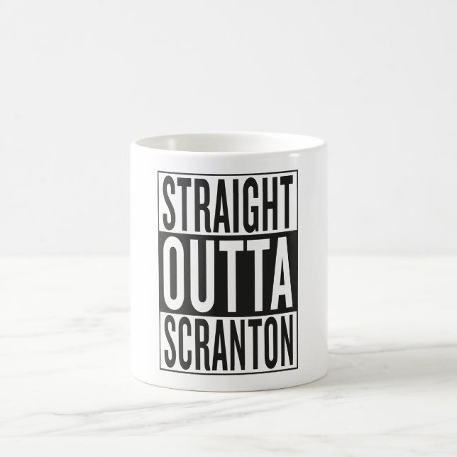 gerades outta Scranton Tasse (Mittel)