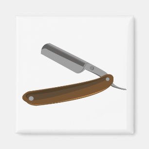 Gerades Rasiermesser Magnet