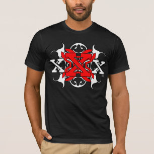 Gerades x-Rand-Shirt T-Shirt