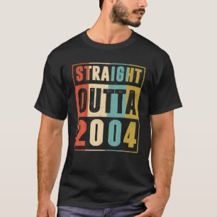 Geradewegs aus 2004 19 Jahre alt 19. Geburtstag T-Shirt