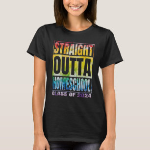 Geradewegs aus der Homeschool-Abschlussklasse T-Shirt