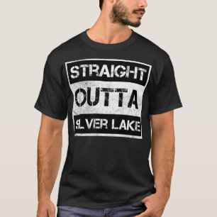 Geradewegs aus Silver Lake Vintage abgenutzt Souve T-Shirt
