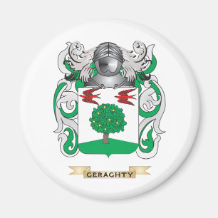 Geraghty Coat of Arms (Familienwappen) Magnet