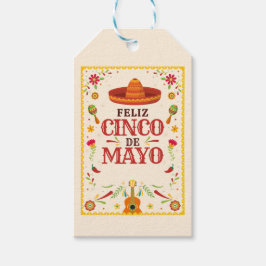 Gerahmt Cinco de Mayo Mexican Geschenkanhänger