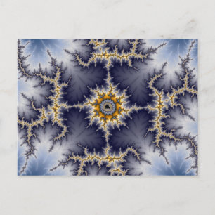 Gerahmt - Fraktal Postkarte