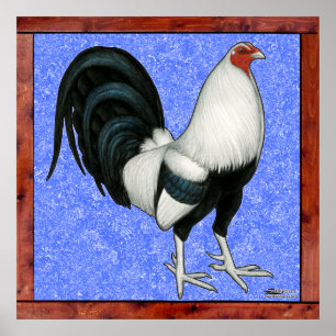 Gerahmt Gamecock Poster