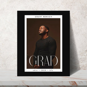 Gerahmt GRAD University Graduate Foto Abschluss A
