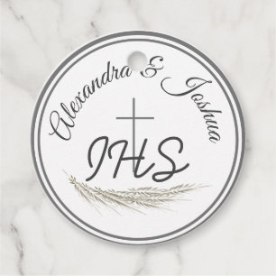 Gerahmt-katholische Bibelverheiratung Geschenkanhänger