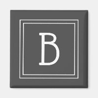 Gerahmt Modernes Mit Monogramm Schreiben Initial G