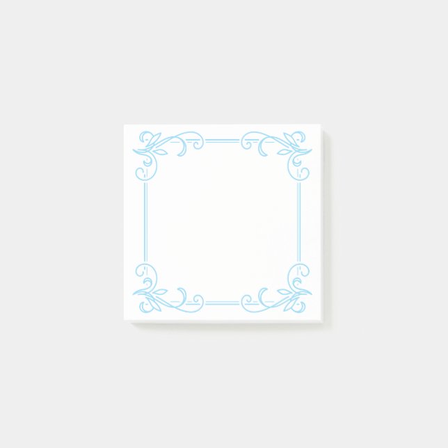 Gerahmt Post-it Klebezettel (Vorderseite)