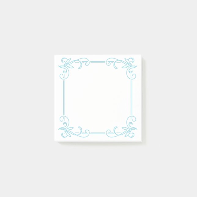 Gerahmt Post-it Klebezettel (Vorderseite)