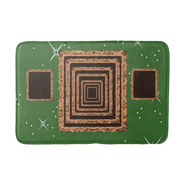 gerahmte Badewanne Badematte (Vorderseite)