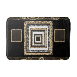 gerahmte Badewanne Badematte