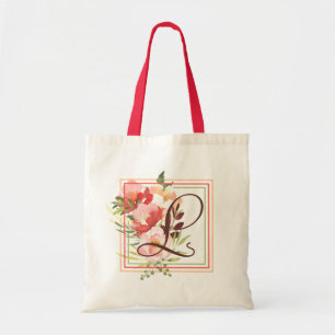 Gerahmte Bouquet Monogram-Tasche Tragetasche
