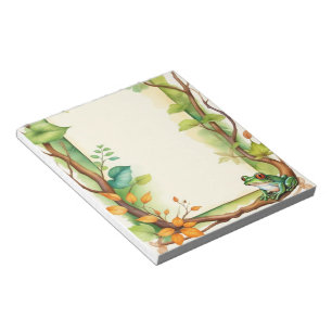 Gerahmte Frösche 1 Notizblock