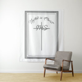 Gerahmte katholische Bibelverse Wandteppich