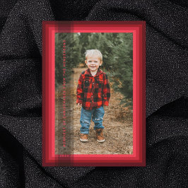 Gerahmte Weihnachtskarte Feiertagskarte