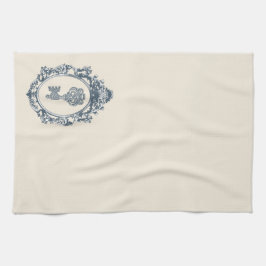 Gerahmter Antiquitätenschlüssel Küchentuch