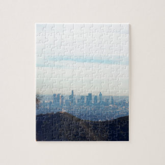Gerahmter Berg des LA Puzzle