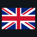 Gerahmter Druck mit Flagge des Vereinigten Königre Poster<br><div class="desc">Eleganter gerahmter Druck mit Flag von Großbritannien.</div>