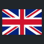 Gerahmter Druck mit Flagge des Vereinigten Königre Poster<br><div class="desc">Eleganter gerahmter Druck mit Flag von Großbritannien.</div>