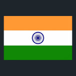 Gerahmter Druck mit indischer Flagge Poster<br><div class="desc">Verbessern Sie Ihre Wohngestaltung mit unserem beeindruckenden gerahmten Druck mit der indischen Flagge! Dieses wunderschön gestaltete Print ist ideal für alle, die ihre Liebe für die indische Kultur feiern möchten. Die lebendigen Farben der indischen Flagge werden hervorgehoben dargestellt, was sie zu einer einzigartigen und sinnvollen Ergänzung Ihres Lebensraumes macht. Ob...</div>