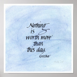 Gerahmter Druck Poster