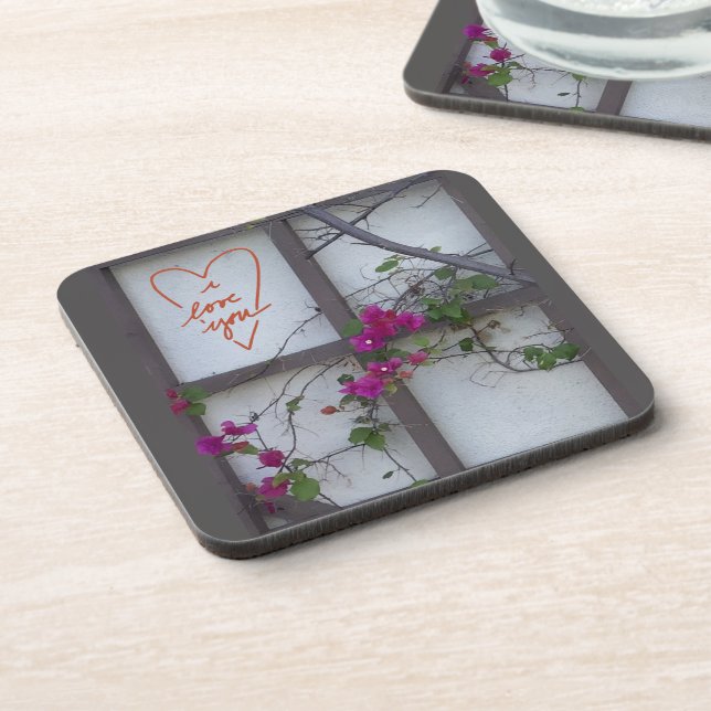 Gerahmter Untersetzer aus Kunststoffen (Linke Seite)