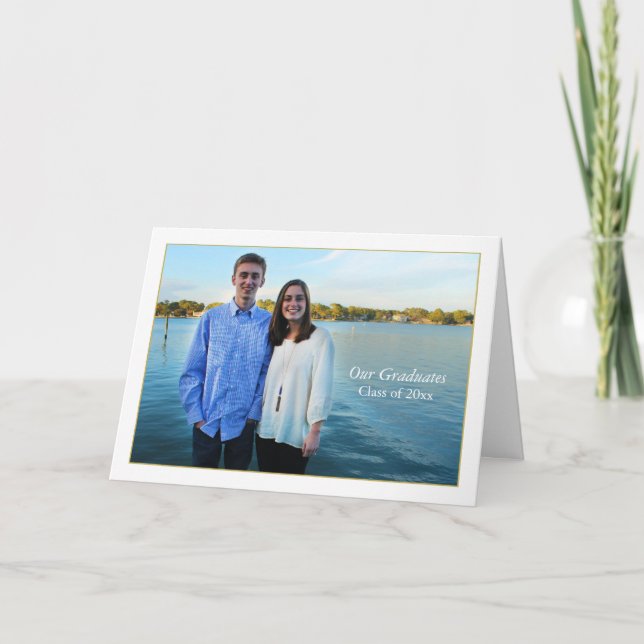 Gerahmtes Foto Einladung (Vorderseite)