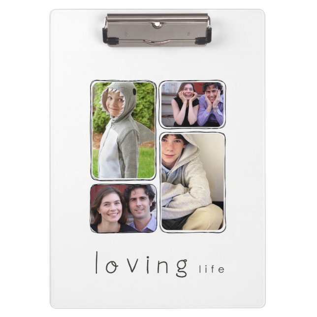 gerahmtes Fotoklemmbrett Klemmbrett (Vorderseite)