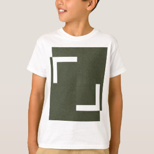 Gerahmtes Moss Green Kids T-Shirt