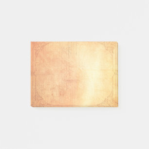 Gerahmtes Papier mit Leerlaufdrehung Post-it Klebezettel
