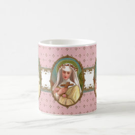 Gerahmtes Portrait der St. Rose Lima (M 024b) Kaffeetasse