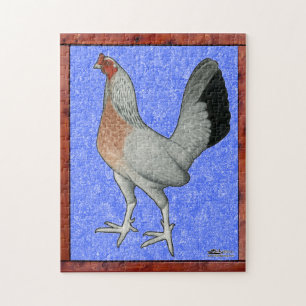 Gerahmtes Spielhuhn Puzzle