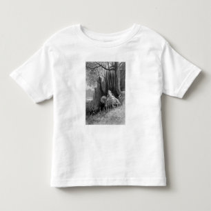 Geraint und Enid reiten weg Kleinkind T-shirt