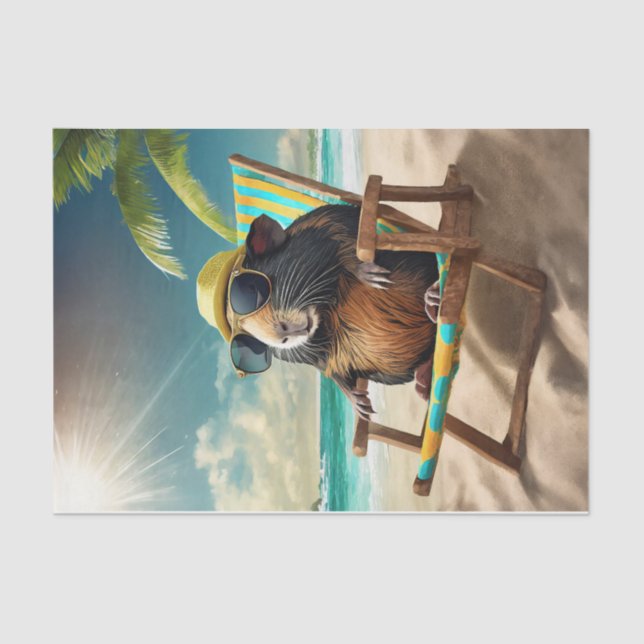 Gerald Chillin, Guinea Schweine nach Wildwood Seidenpapier (Vorderseite)